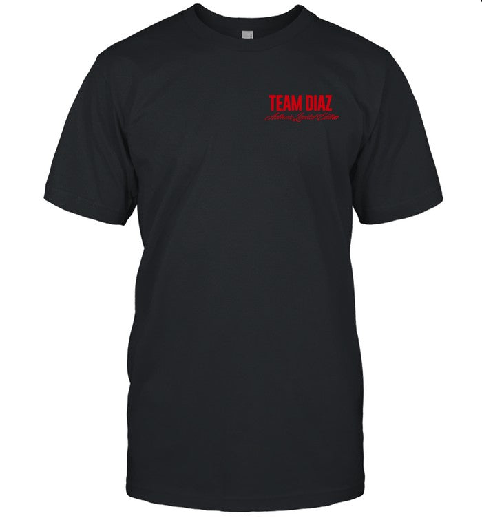 Nate Diaz The Baddest World Tour 2024 Shirt
