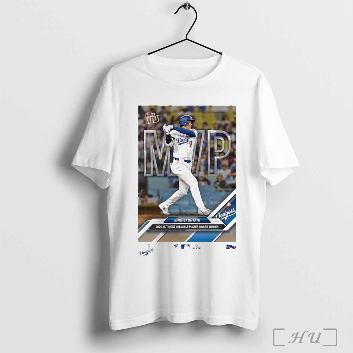 Shohei Ohtani Los Angeles Dodgers Topps NOWÂ® 2024 National League MVP Limited Edition T-Shirt