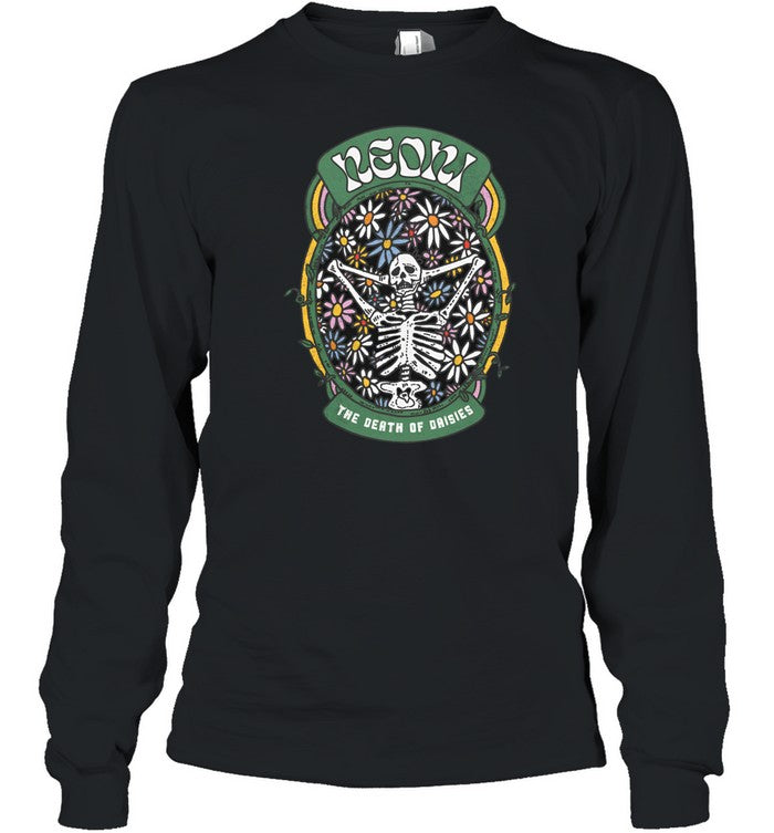 Neoni The Death Of Daisies Skeleton Long Sleeve