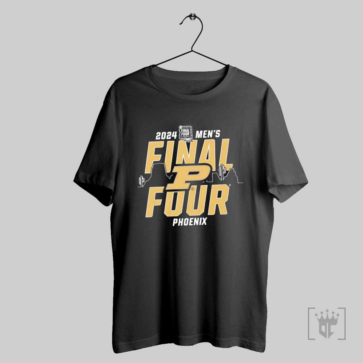 Purdue Mbb 2024 Final Four Skyline Purdue University Phoenix T Shirt
