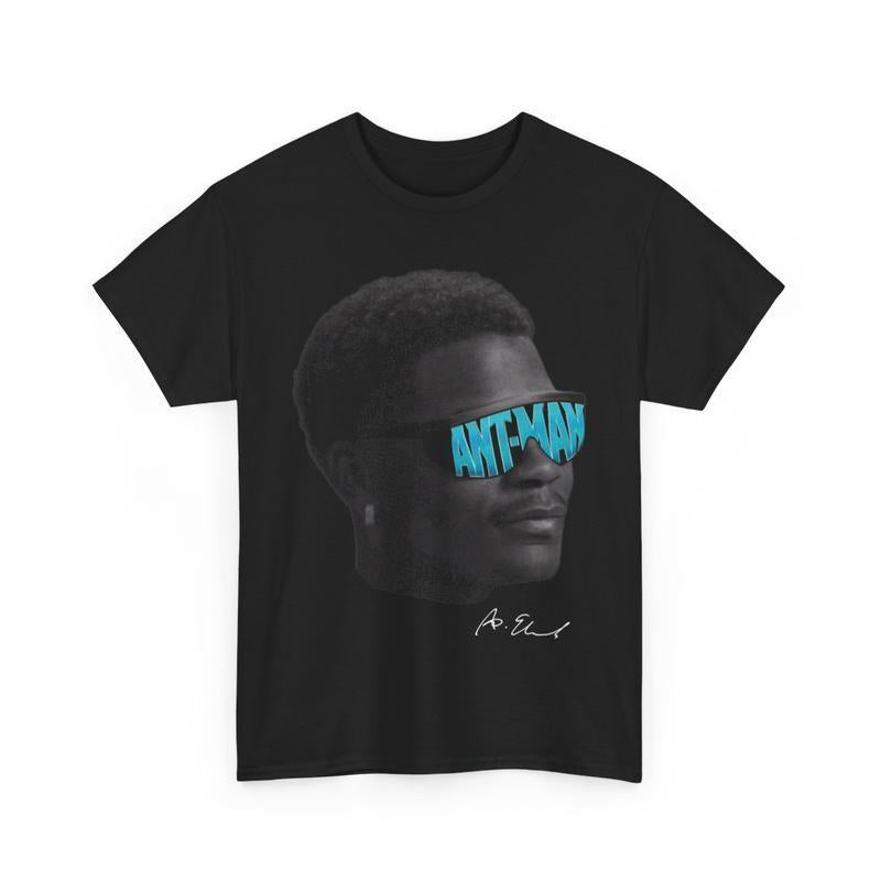 Anthony Edwards ANT BIG HEAD SHIRT 90s Vintage Inspirational Basketball Graphic Tee Shirt for Men Women Streetwear Clothing Cotton