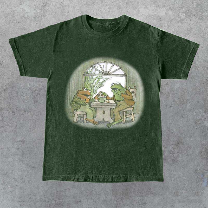 Frog 90s Vintage Graphic Shirt, Nostalgia Toad Tee, Nature Shirt, 2000s funny  Frog T-Shirt, Frog Lovers, Vintage Unisex Adult Cotton Tee