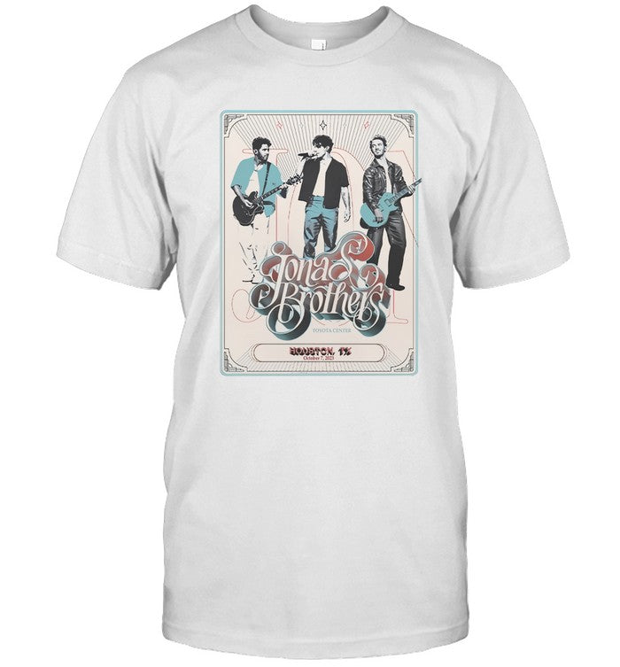 Jonas Brothers October 7 Houston, TX Event Shirt