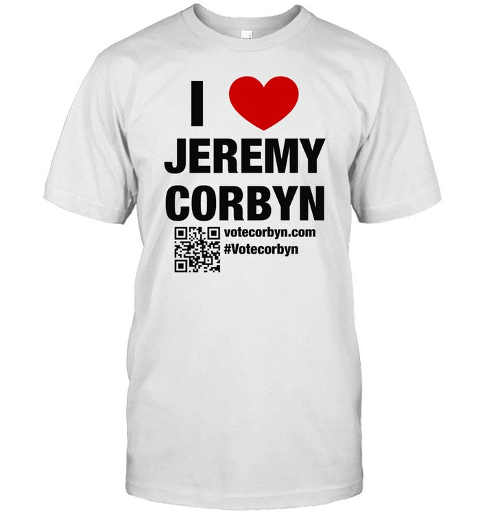 Shirt I Love Jeremy Corbyn
