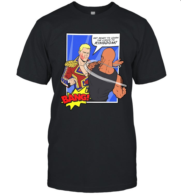 Limited Cody Rhodes Promotes New Slap Shirt