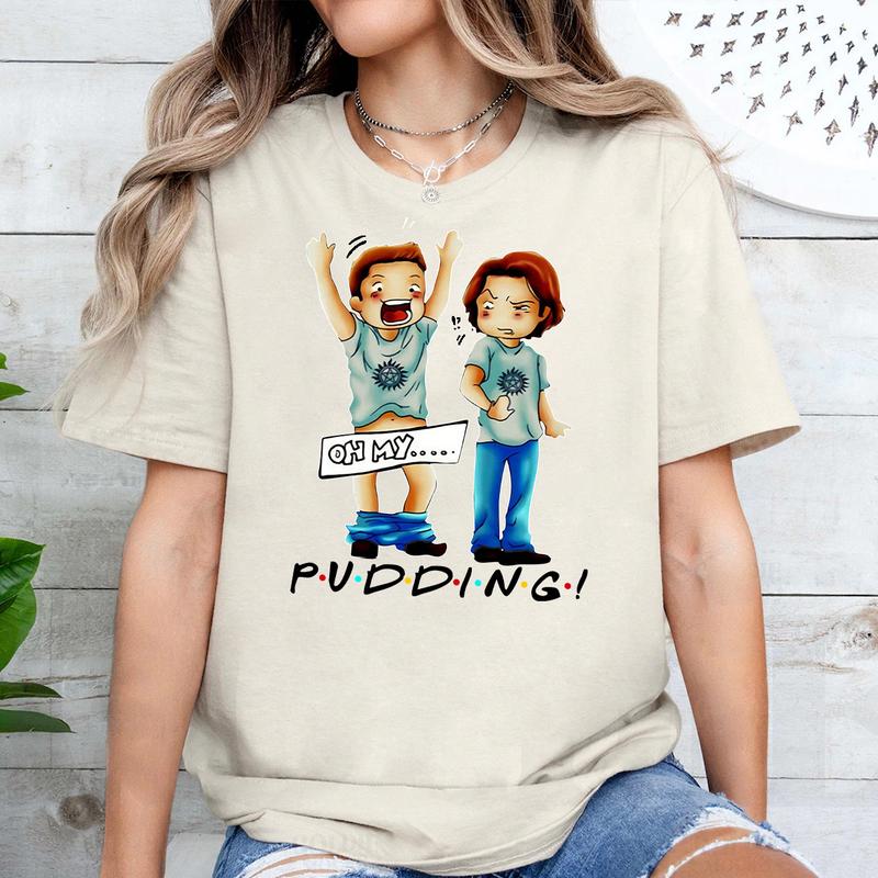 Pudding Dean & Sam T Shirt, Supernatural T Shirt, Gift For Woman and Man Unisex T-Shirt Sweatshirt Hoodie