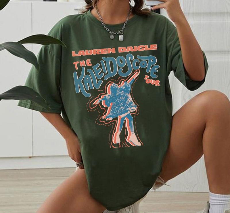 The Kaleidoscope Tour 2023 Shirt, Lauren Daigle 2023 Tour, Thank I Do Tour Gift for men women unisex tshirt, Lauren Daigle Concert Sweatshirt, Hold on