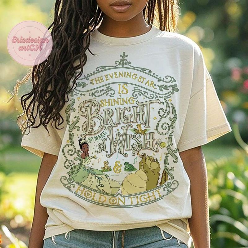 Vintage Princess and the Frog Shirt, Tiana's Palace shirt, WDW Princess Shirt, Princess Tiana Tee, Tianas Bayou Adventure