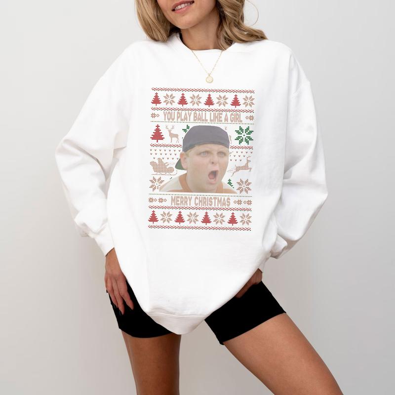 Sandlot Merry Christmas Sweatshirt, Baseball Classic Movie Tshirt,  90Ã¢â‚¬â„¢s Childhood Memories Tshirt_Sweatshirt_Hoodie, Gift For Baseball Lovers