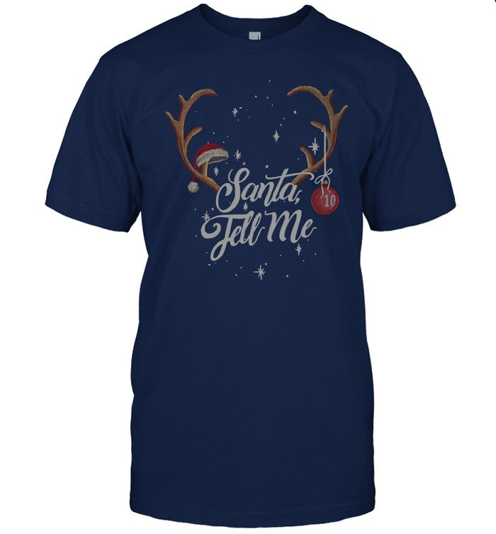 Limited Ariana Grande Santa Tell Me Tenth Anniversary Shirt