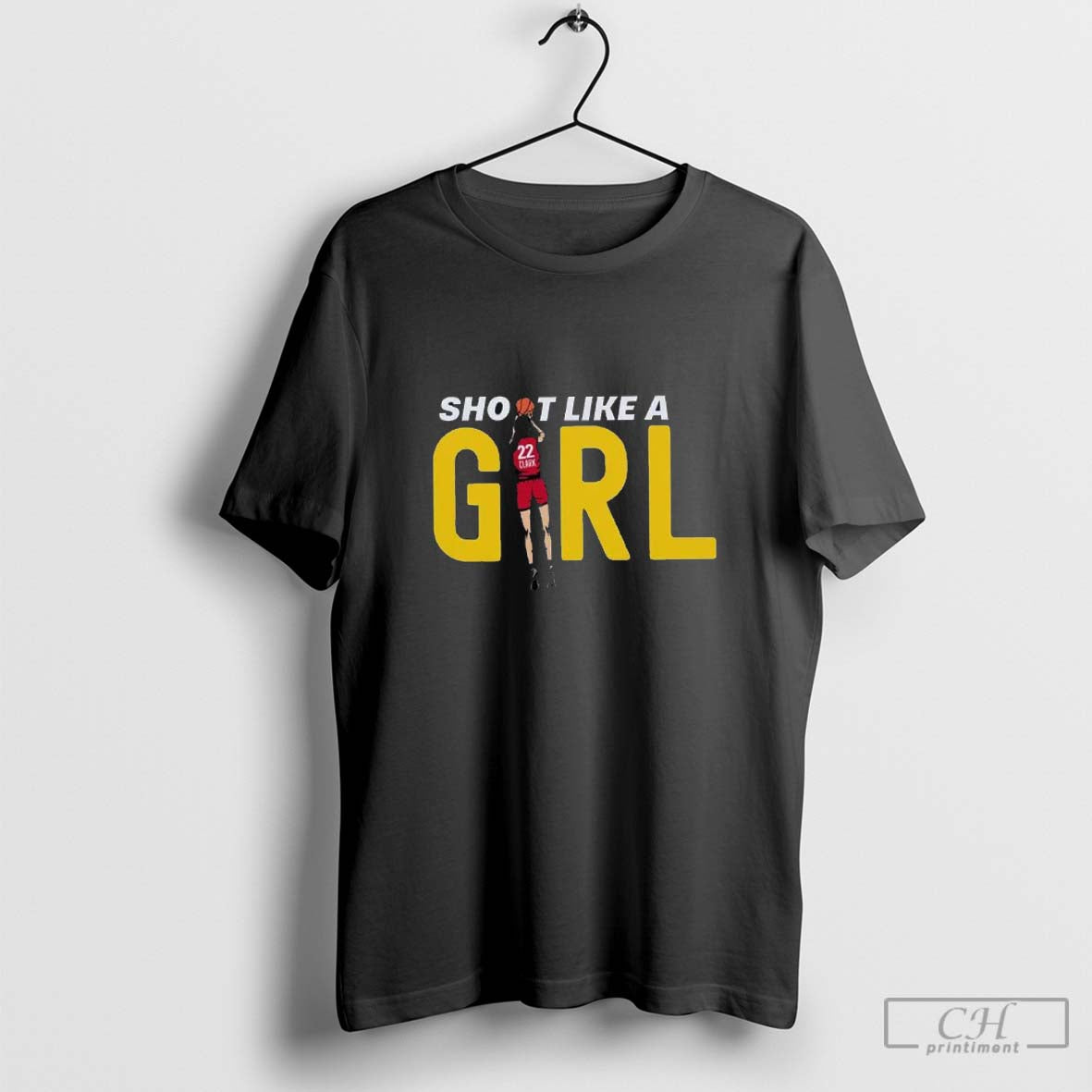 Shoot Like a Girl Shirt, Caitlin Clark #22