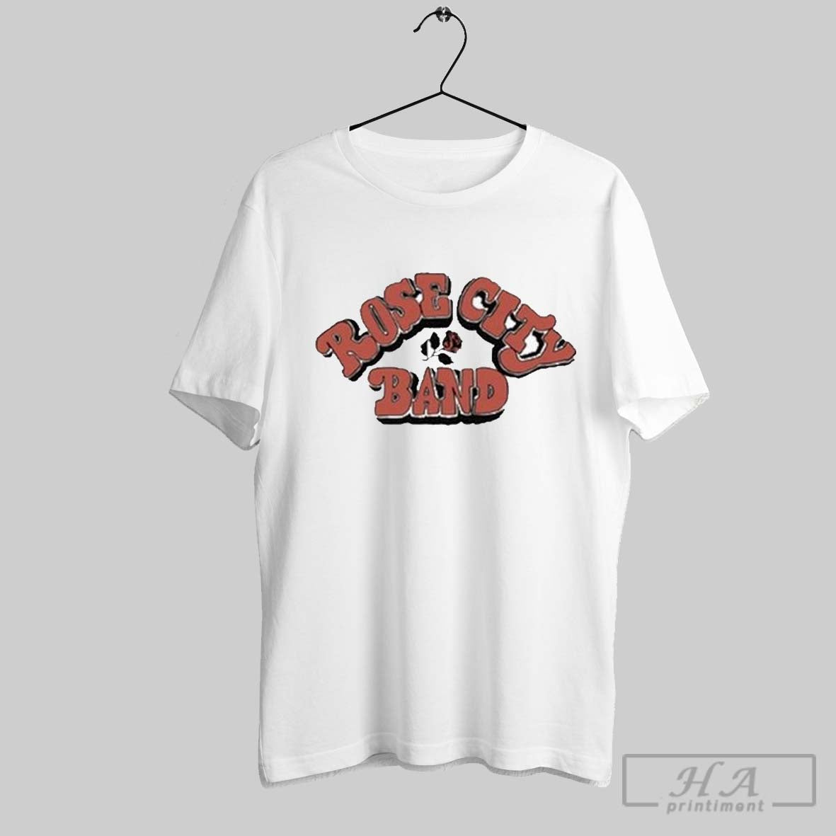 Rose City Band Arched Logo T Shirts