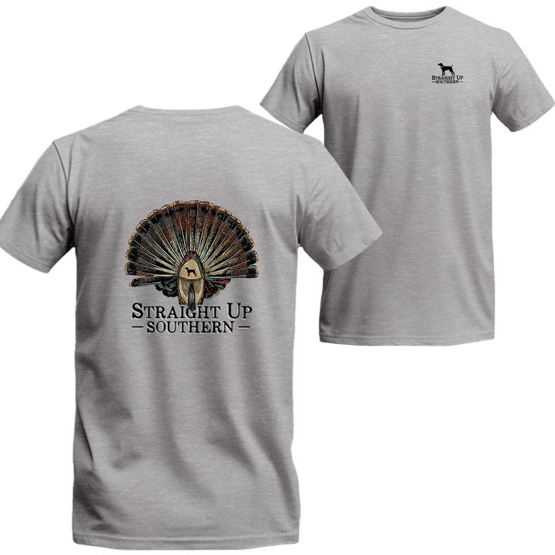 Turkey Mount - Southern Hunting Culture T-shirt, Turkey Short Sleeve Tee, Unisex Shirt, Menswear Top