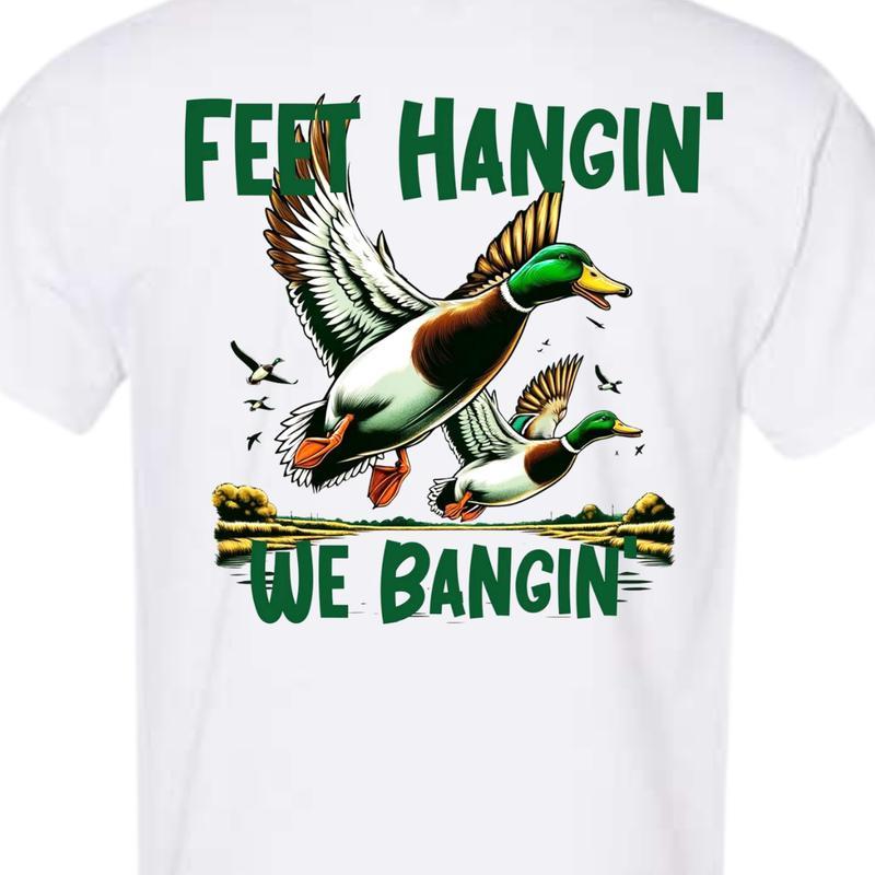 Hunting and Fishing Life T-Shirt, Duck Hunting Shirt, Duck Hunter, Hunting and Fishing Outdoor Sports Shirt, Gift for Hunter, Fathers Day, Shirt For M