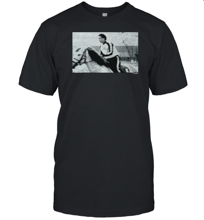Gaddafi On A Horse Champion T-Shirt