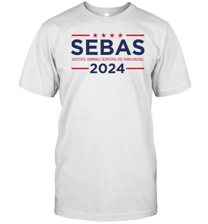 Baylenlevine Store Sebas For President 2024 Shirt