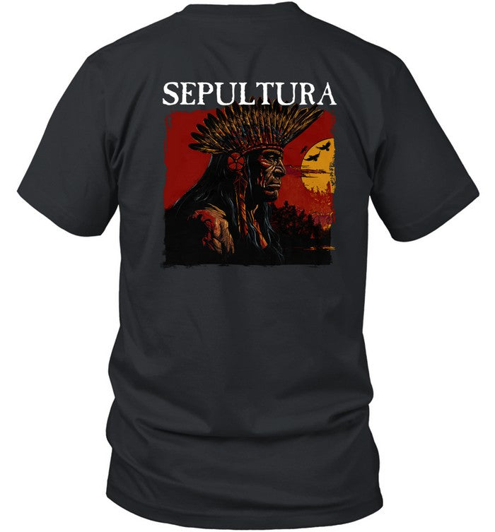 Sepultura Celebrating Life Through Death Black T-Shirt