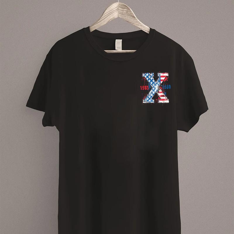 Generation X 4th Of July Two Side Shirt Raised on Hose Water and Neglect Shirt Generation X T Shirt, GenX Shirt