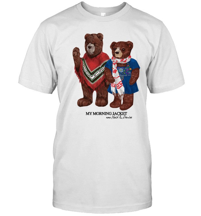 My Morning Jacket Xoxo Pooch & Denise Bears T-Shirt