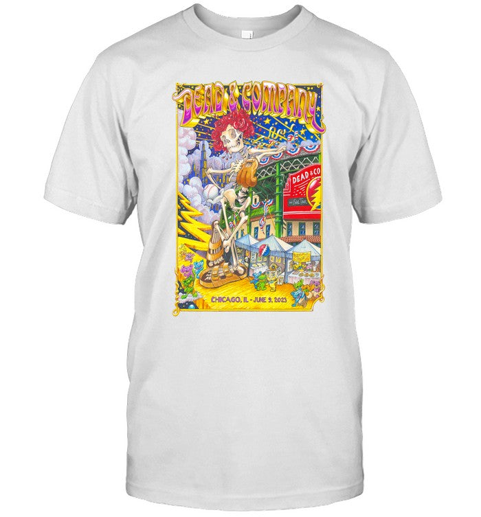 Limited Dead & Company Chicago, IL 06 09 2023 Shirts