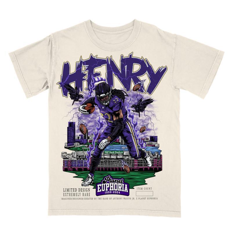 PE Derrick Henry Planet Euphoria Shirt, Vintage 90s Unisex Football Tees, Football T-Shirts, Sports Shirt, Game Day Tee, Football Fan Gifts