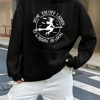 Sesalem Enchanted Hoodie for Men and Women â€“ Halloween Cute Ghost Sweatshirt, Witch City Style, Perfect for Spooky Season and Trendy Casual Wear