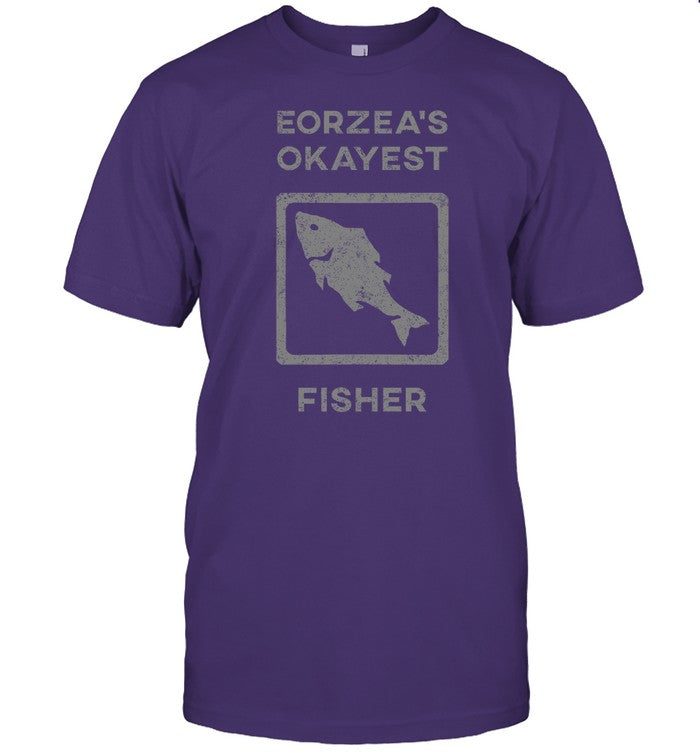 Shirt Eorzea's Okayest Fisher