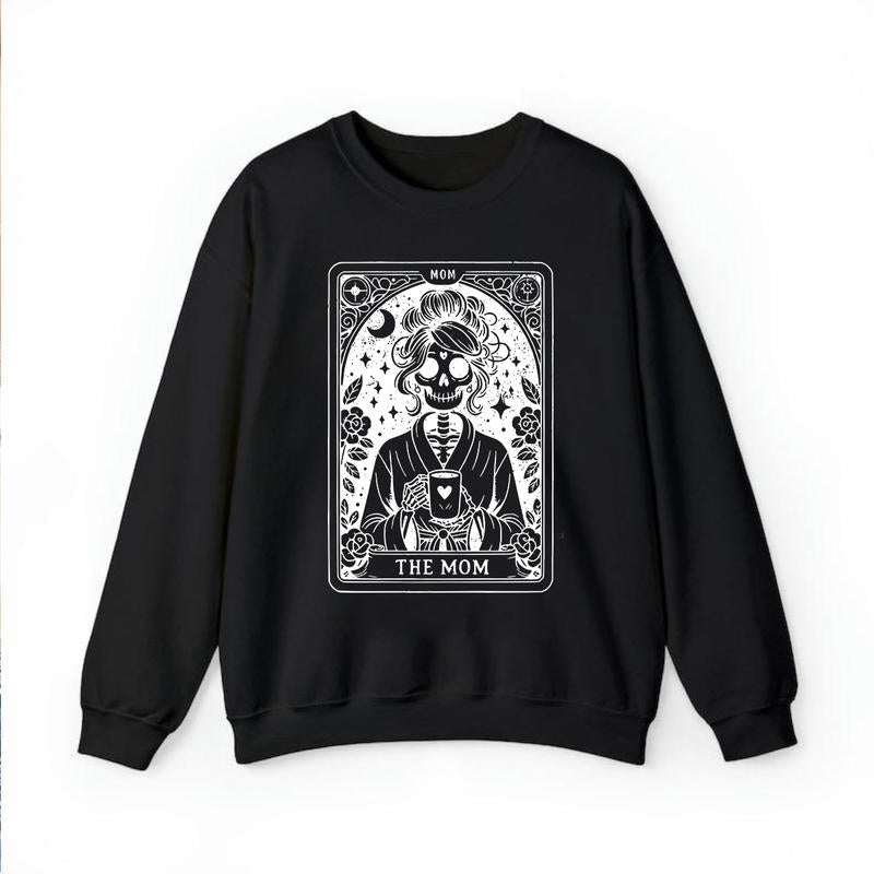 The Mom Tarot Card Sweatshirt, For Her, Casual Clothing