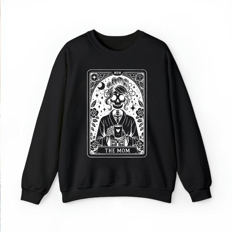 The Mom Tarot Card Sweatshirt, For Her, Casual Clothing