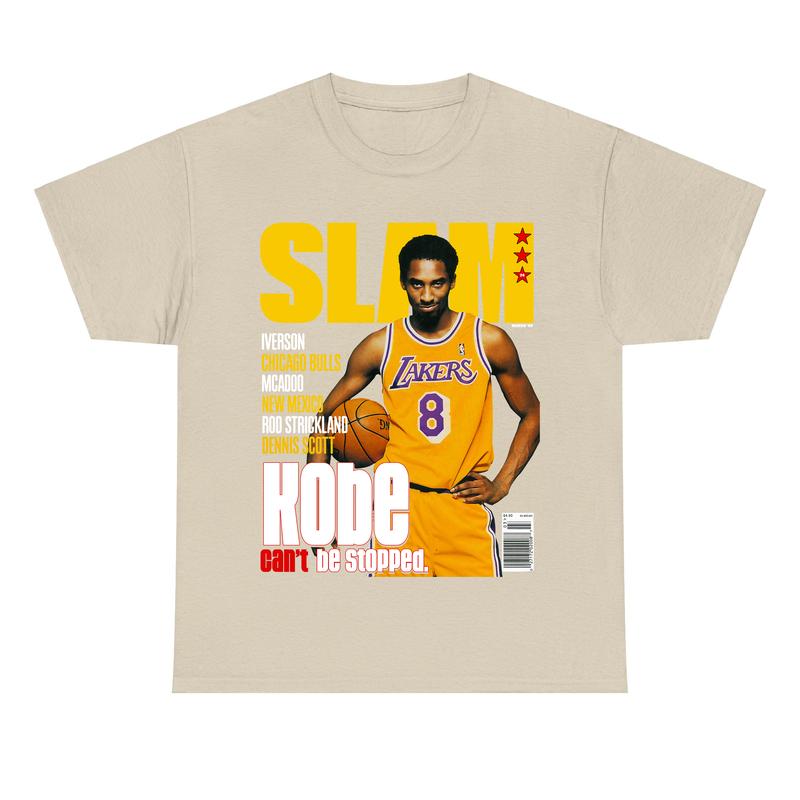 Kobe Bryant Slam Cover Tee, Kobe Can't Be Stopped Lover Basketball Shirt