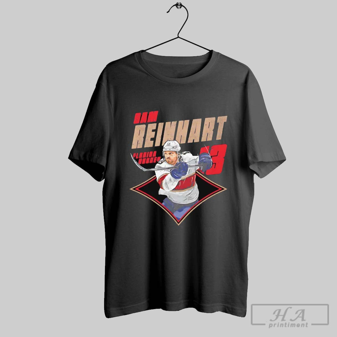 Sam Reinhart 13 Florida Panthers Hockey Diamond Shirt