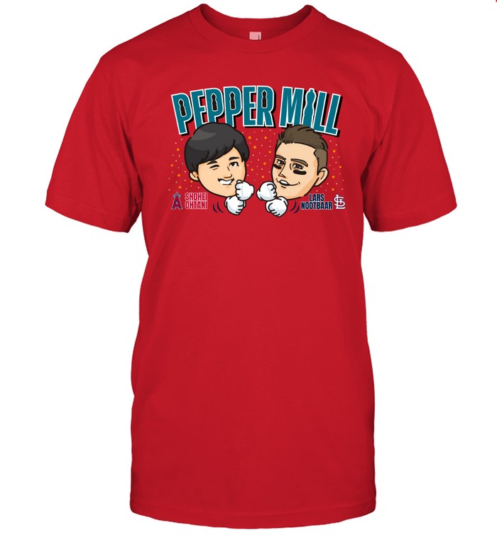 Ohtani X Nootbaar Pepper Mill Baseball T-Shirt