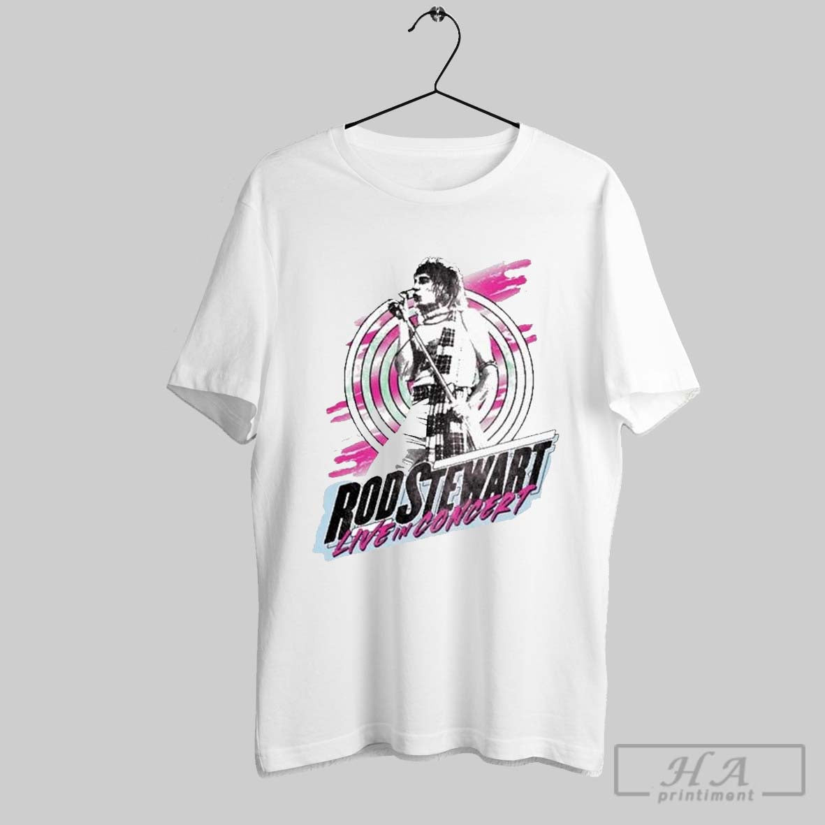 Rod Stewart Live In Concert T Shirts