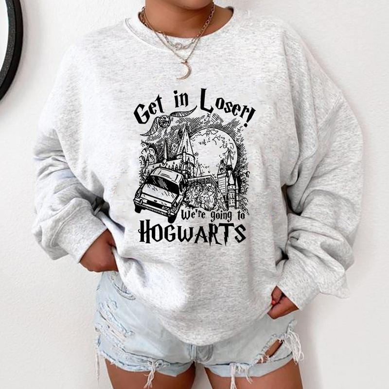 HP Hogwarts Sweatshirt Hoodie Shirt, gift for fan