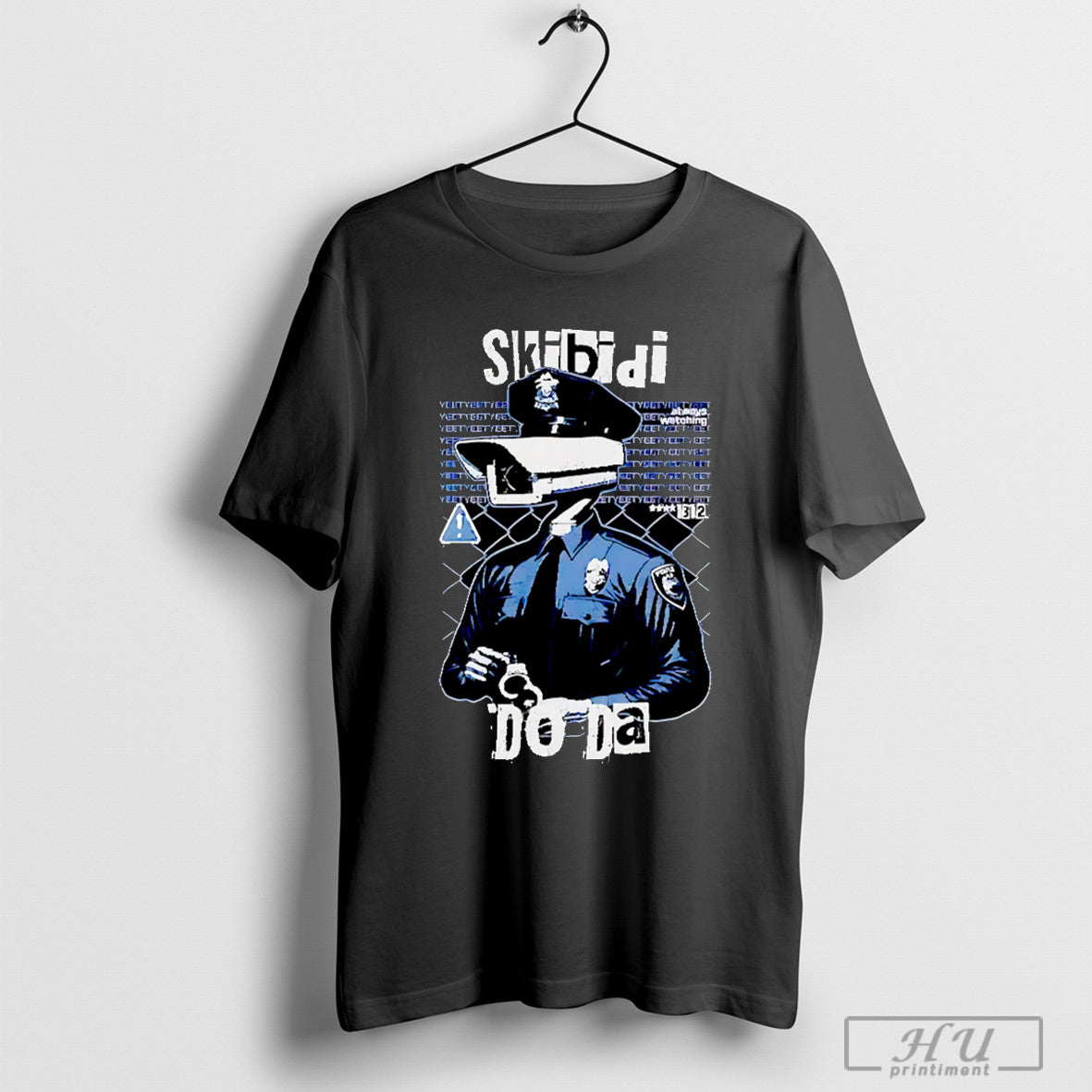 Skibidi Do Da Police Cameras T Shirt
