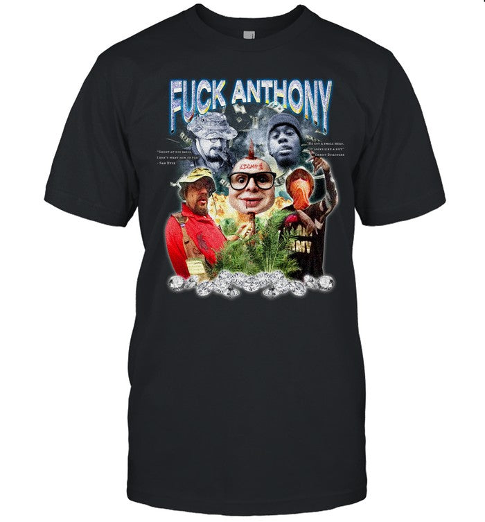 Christ Dillinger & Sam Hyde X Made By Spiders Fuck Anthony new shirt