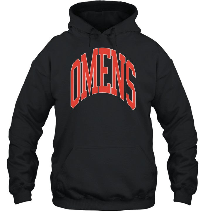 Bad Omens Omens Varsity Black Hoodie