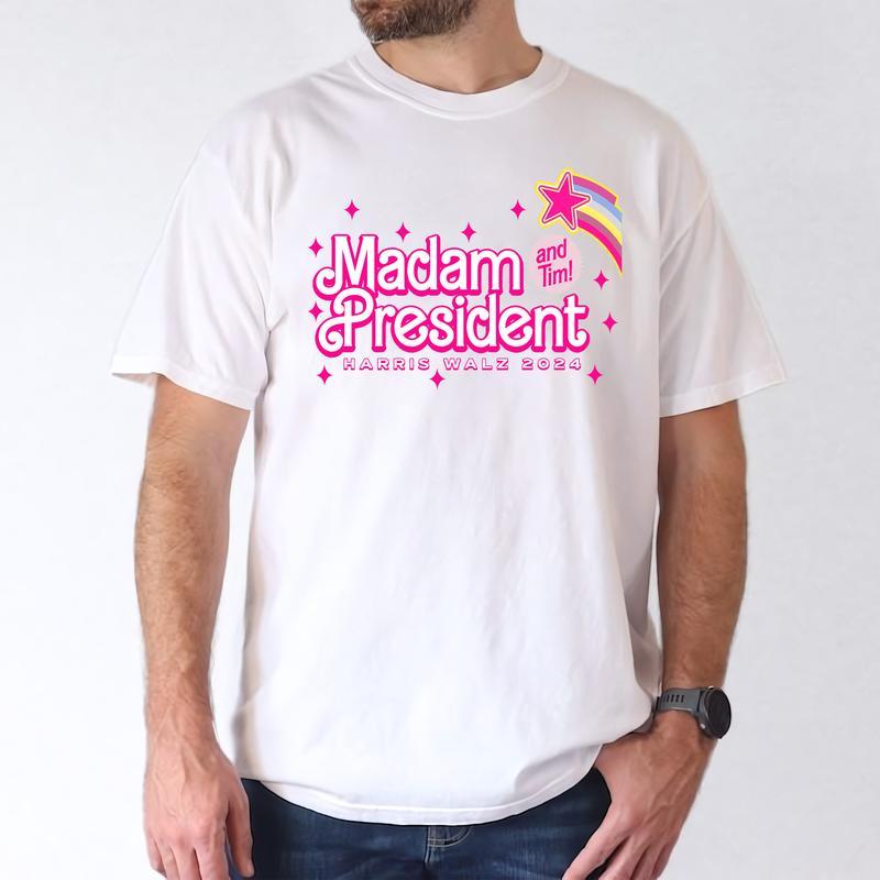 H4rris W4lz 2024 Shirt, K4m4la H4rris Shirt, President, Let's Finish The Job Shirt Casual Collar Comfort Cotton Fabric Top