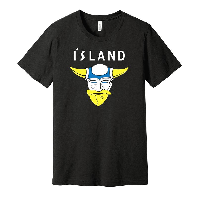 Team Iceland 1994 Throwback Tee - Retro Logo Defunct Hockey Team S M L XL XXL 3XL Blue Navy Black White Grey Color Choice, Unisex Cotton Graphic Shirt