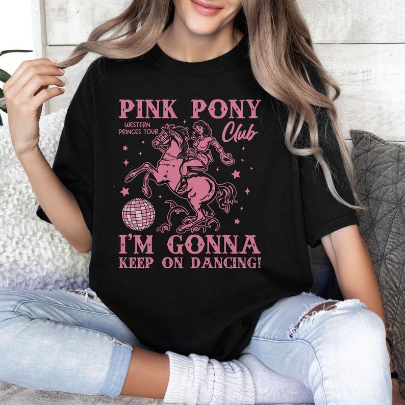 Chappell Roan Shirt, Pink Pony Club Shirt, Midwest Princess Tour, Sapphic Lesbian Pride Music Shirt