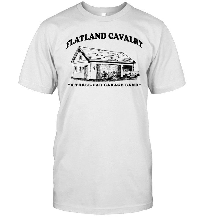 Flatland Cavalry A Three Car Garage Band Limited Shirt