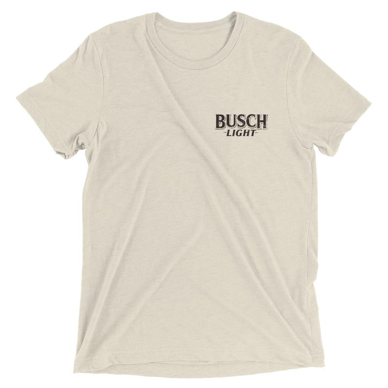 BUSCH LIGHT, BUSCH LIGHT HUNTING CAMO DUCK T-SHIRT, For Men, For Women, Casual Graphic Round Neck T-shirt for Summer, Fashion Men's Top for Daily Wear