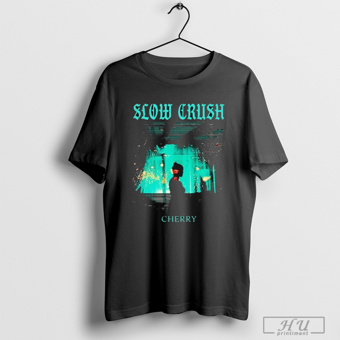 Slow Crush Cherry T Shirt Hoodied Sweatshirt