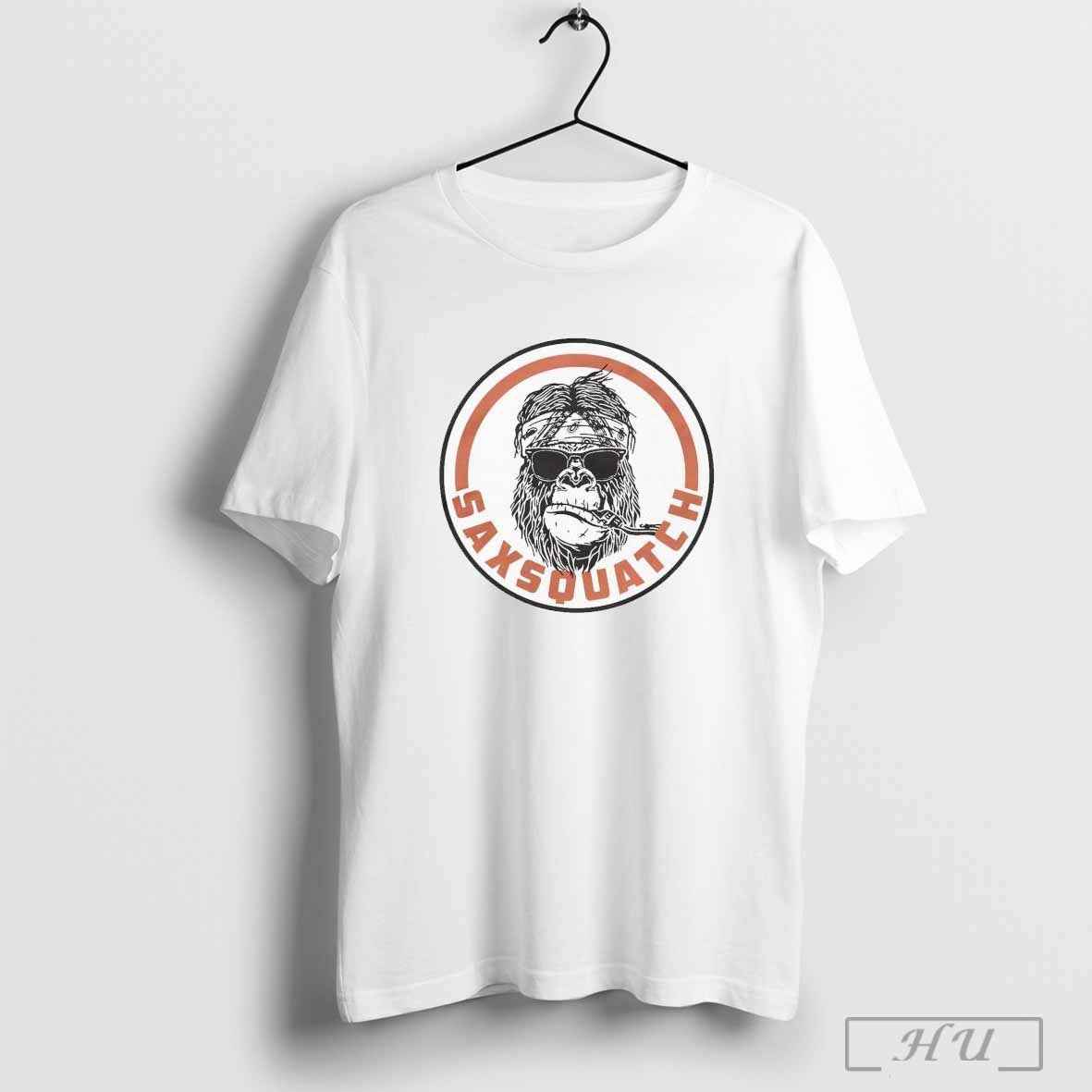 Saxsquatch Lebowski T Shirt