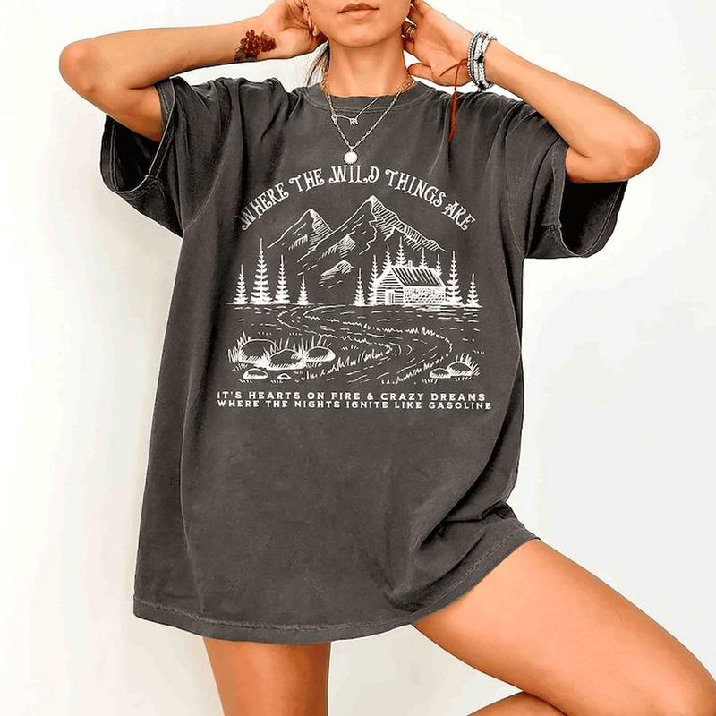 Lukes S Combs Shirt, Where The Wild Things Are Shirt, Country Concert Shirt, Unisex Cotton Graphic T Shirt