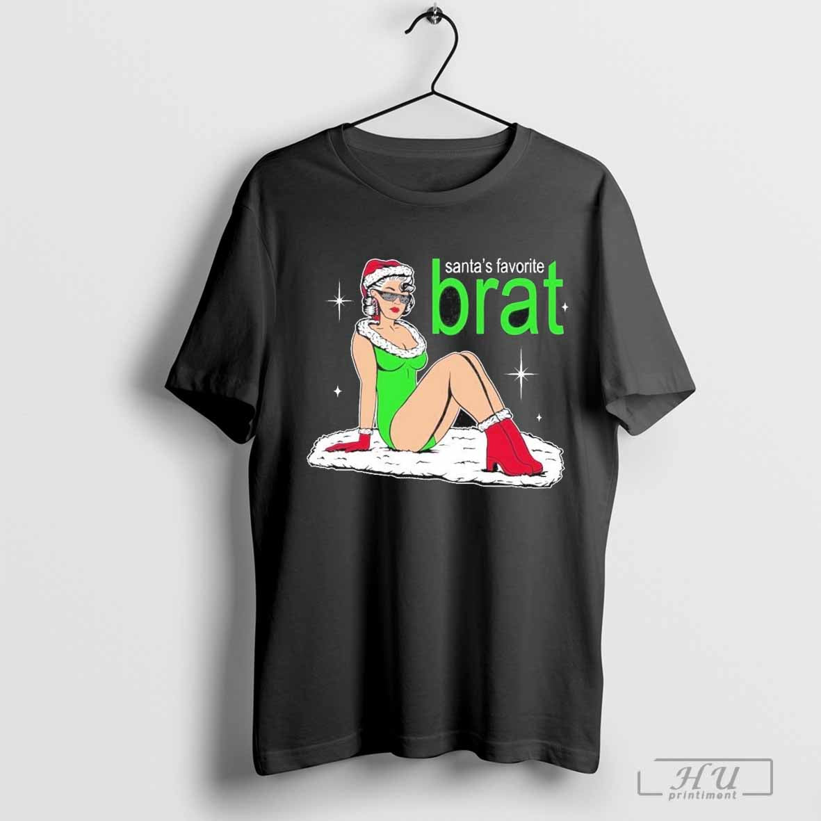 Santaâ€™s Favorite Brat Christmas 2024 Shirt