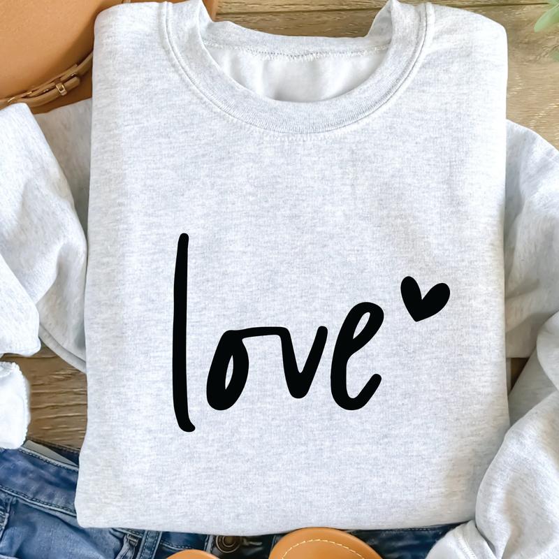 Love Sweatshirt, Be Kind Sweatshirt, Mom Life Shirt, Mama Sweatshirt, Mother's Day Gift Shirt, Gift for Best Friend, Gift for Him & Her - Trending, Un