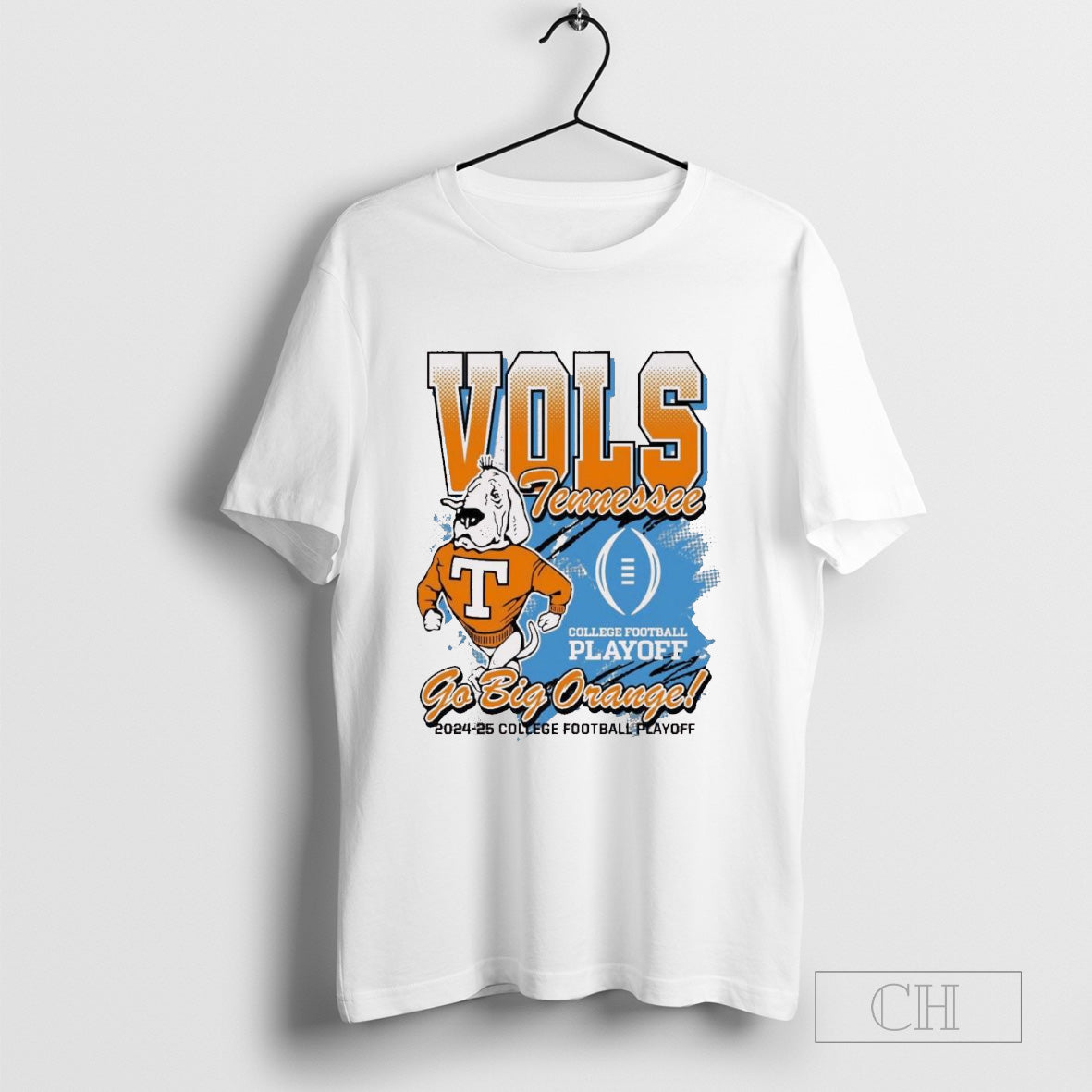 Tennessee Vols Cfp College Football Playoff 2024 25 Go Big Orange Vault Smokey T Shirt