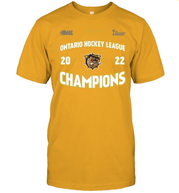 Hamilton Bulldogs CCM OHL Championship 20-22 Tee