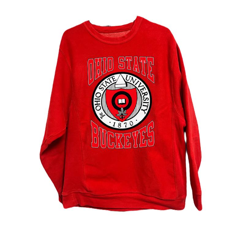 Retro 90s Ohio State University Buckeyes NCAA Unisex t-shirt, sweatshirt, hoodie Cotton Menswear
